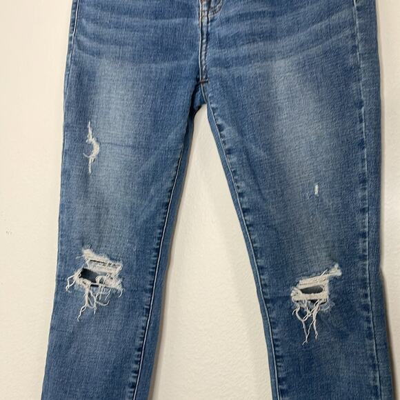 Pistola revolve distressed skinny high waisted blue jeans size 27” - Picture 3 of 9